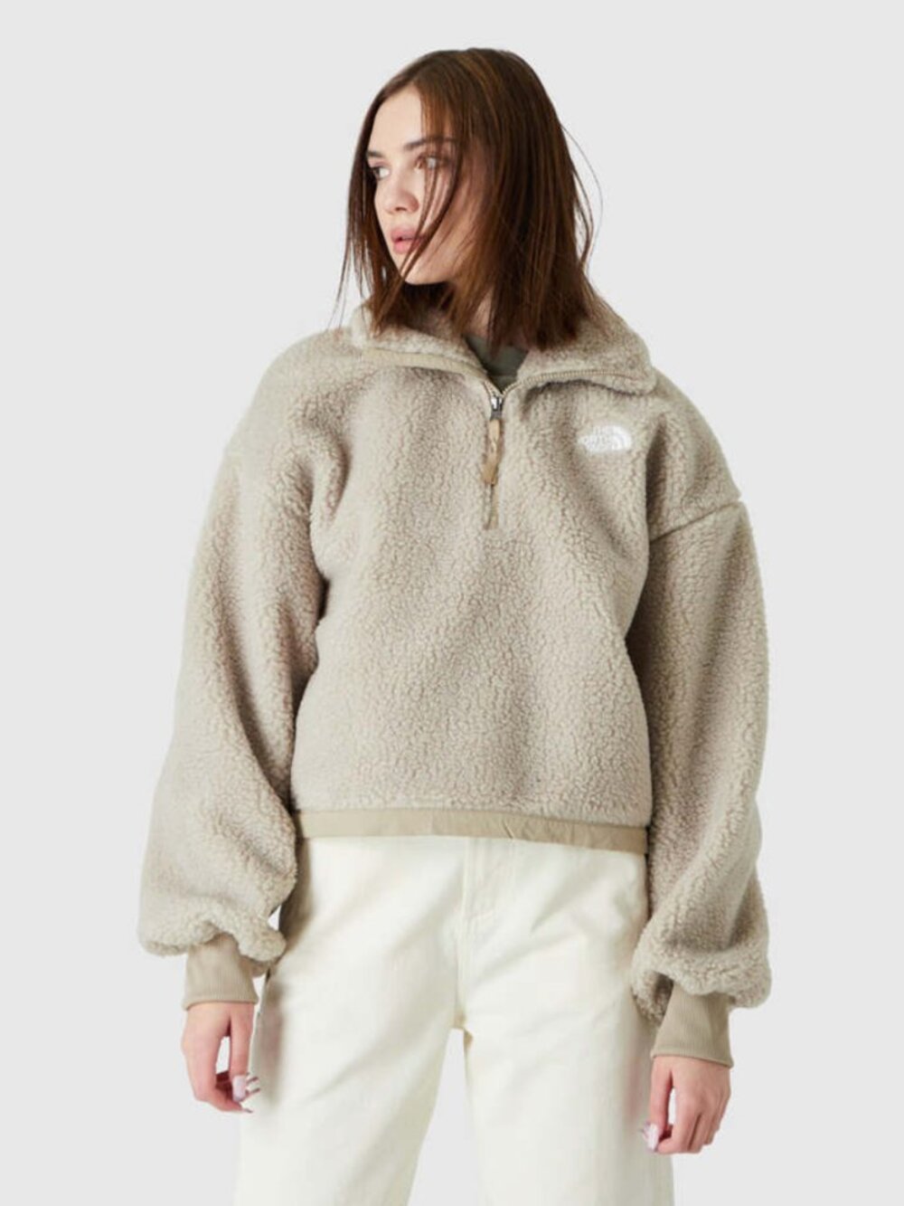 North Face Platte Sherpa Quarter Qip